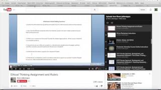 critical thinking assignment