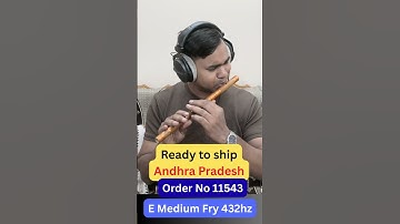 Ready to ship Andhra Pradesh Order No 11543 – Scale: E Natural Medium, 16 Inches tuned to 432hz. fry