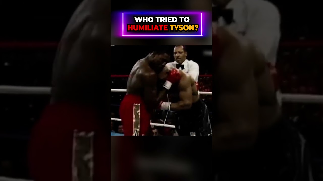 Что произошло после того, как он проявил неуважение к Тайсону?