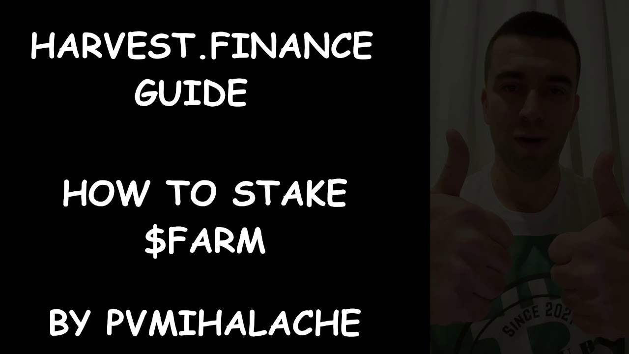 Harvest Finance video guide: How to stake $FARM 🚜
