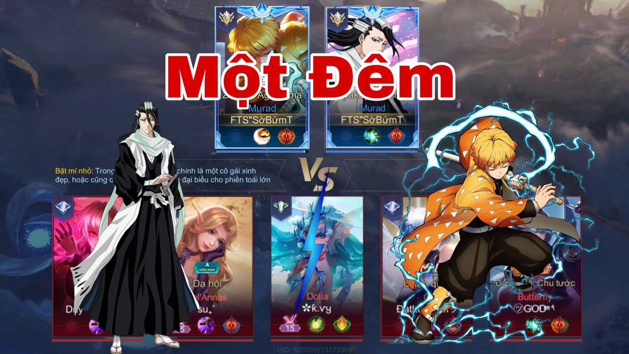 LIÊN QUÂN : 1 Đêm Múa Murad Với Các Siêu Phẩm Đẹp Nhất - Ai Mới Xứng Đáng Là Vua Đây ?