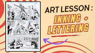 Steve Rude's Comic Lettering & Inking Techniques Explained