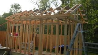 fence chicken coop build