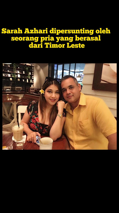 INILAH PEDRO SUAMI SARAH AZHARI PENGUSAHA TAJIR #shorts #viral @RRFCHANEL
