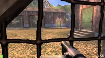 Lets Play Return to Castle Wolfenstein Part 6 Forest sneaking