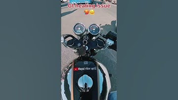 🥵😱Gt heating issue 🥺🥵#continentalgt650 #trending #royalenfield #bike