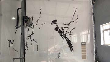 Werk AutoTuft machine , Record the process of completing a carpet. www.werk.com.cn