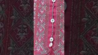 Beautiful Gala Enhancement with Tassel | Easy Neck Design | Dress Designing | Saba Stitches