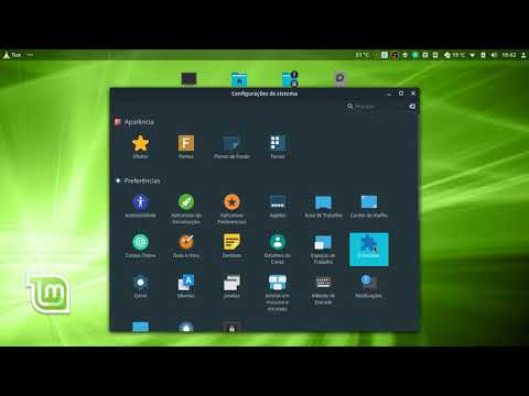 Linux Mint 19 Cinnamon beta - Personalização - YouTube