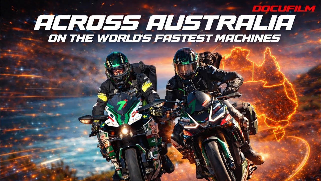 Across Australia on the world's fastest bikes : A Roadtrip Film