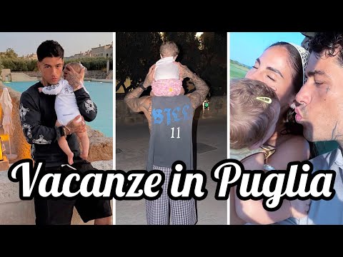 Video Giulia De Lellis e Tony Effe in Puglia con la piccola Priscilla prima estate da genitori cuore