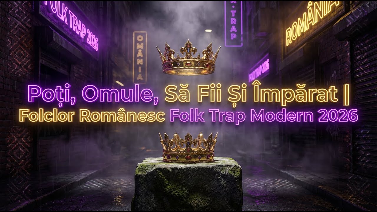 Poți, Omule, Să Fii Și Împărat 👑 | Folclor Românesc Folk Trap Modern 2026