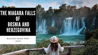 VAN LIFE EUROPE | Balkan Road Trip - 2023 | The Niagara Falls Of Bosnia and Herzegovina