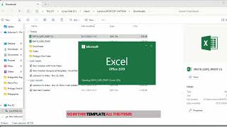 Requisition Creation using Excel Template