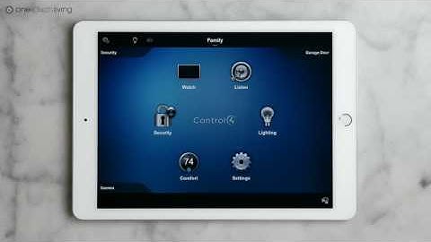 One Touch Living - intro to Control 4