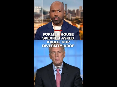 Former House Speaker asked about GOP diversity drop