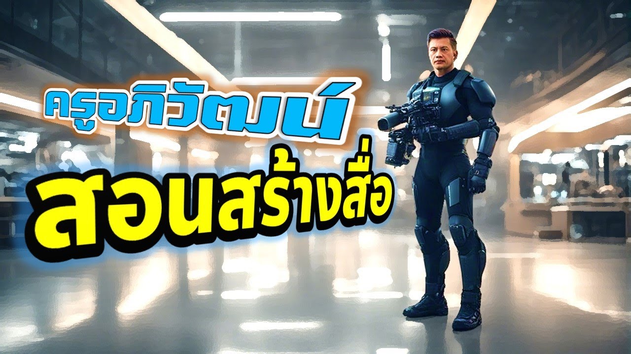ตัวอย่างไตเติ้ลตัดต่อด้วยโปรแกรม Capcut