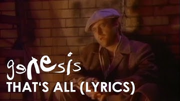 Genesis - That