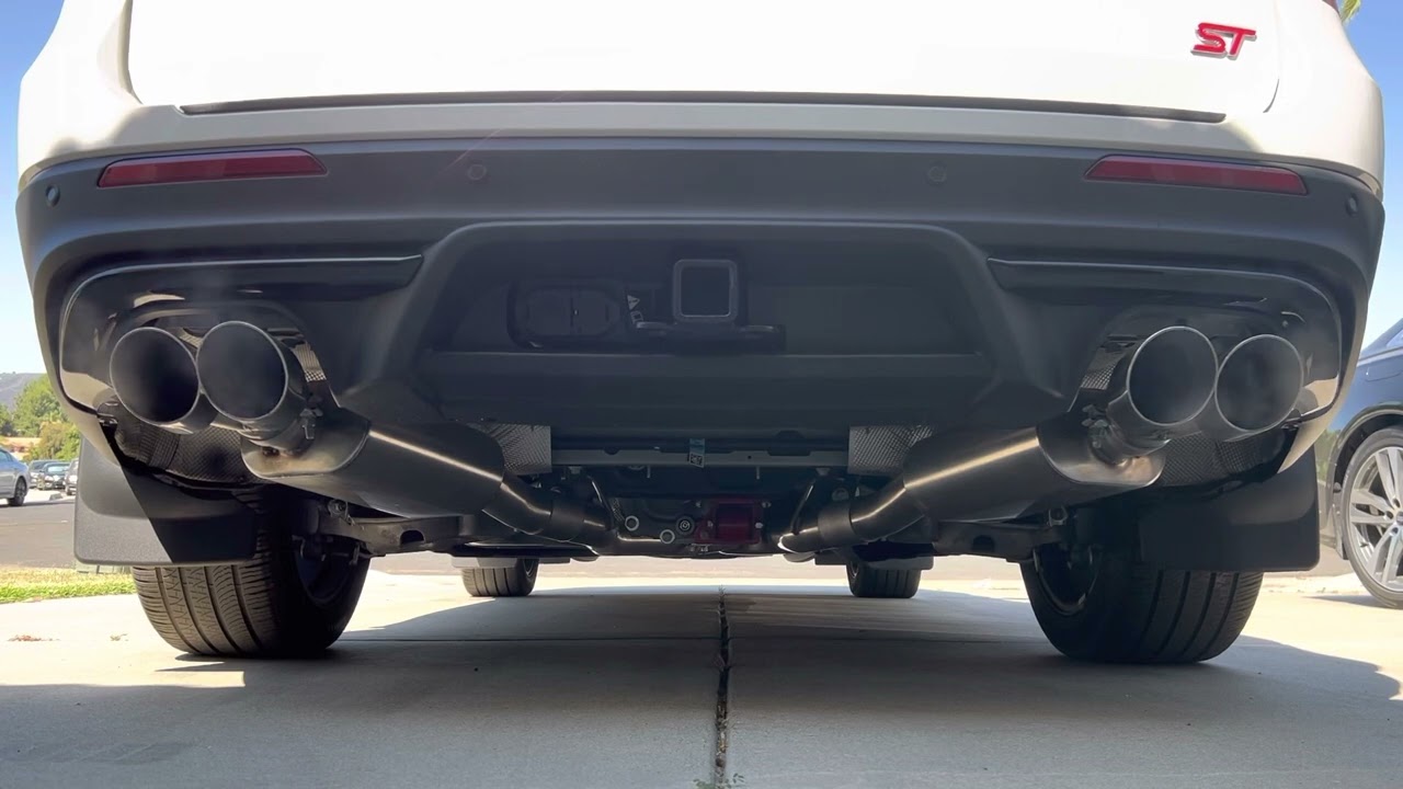 Ford Explorer ST 3inch Thermal R&D Exhaust startup YouTube