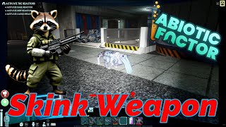 Abiotic Factor - Skink Weapon / Weapon Test