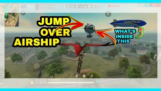 How To Climb/ Jump Over The Airship || Jump On Airship Easily With Glider||