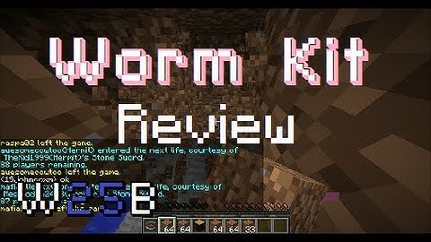 WORM KIT Review | MCPVP | Hunger Games