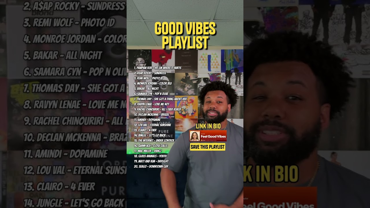 Need Good Vibes? Save This Playlist!