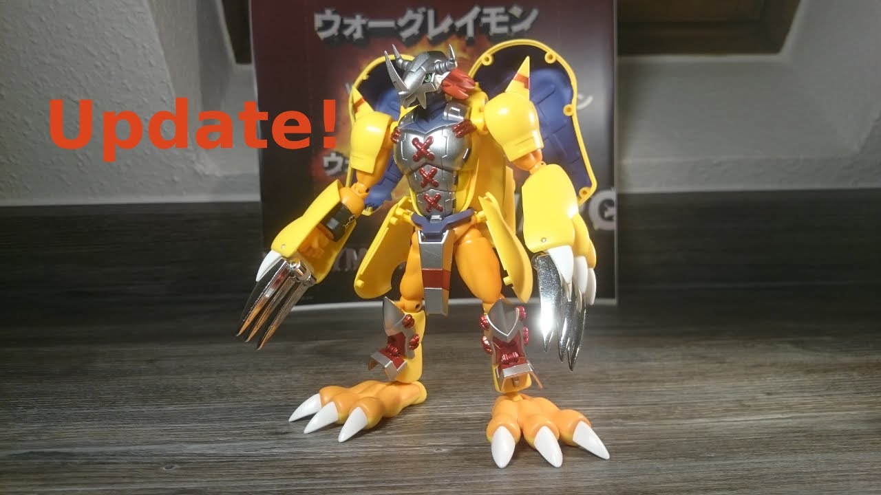 UPDATE! Deutsch~zu War Greymon~Digivolving-Spirits~Digimon Figuren Sammlung Teil 107 Review-Video