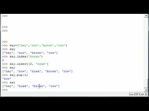 Bobprep Python Programming Tutorial   15   More Methods
