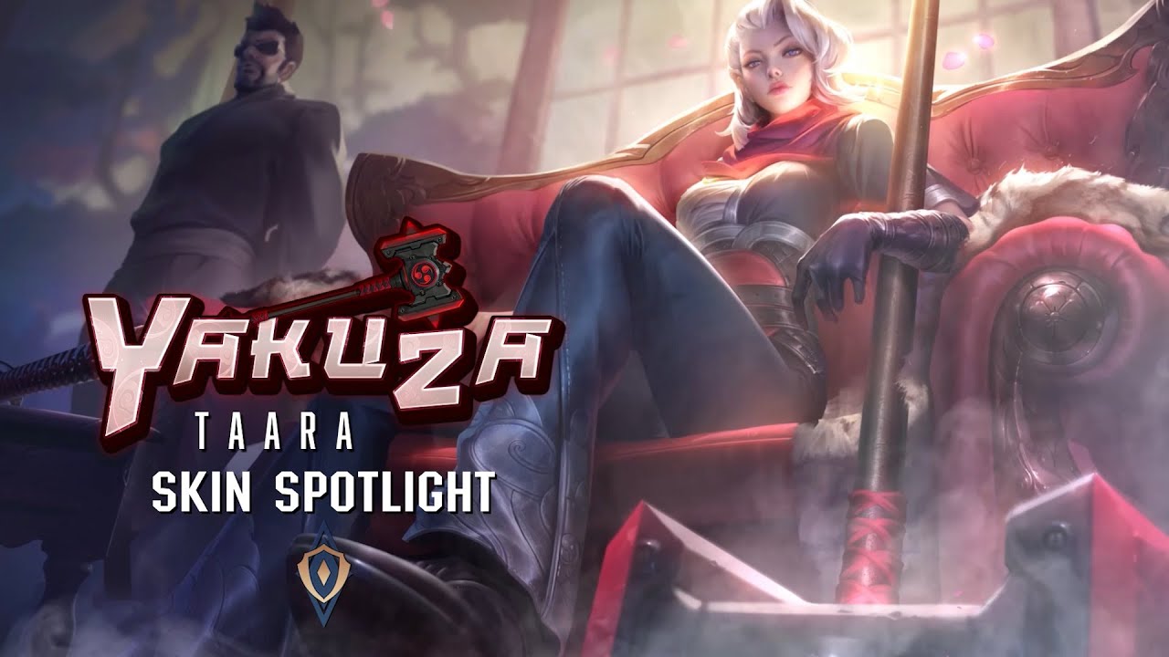 rov taara skin  New 2022  SKIN Spotlight | Yakuza Taara