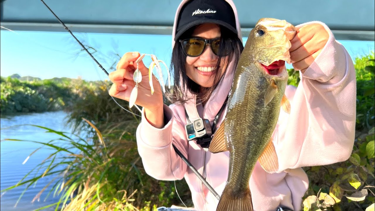 ついにまぁちゃんが釣ったぞー！！！！！【霞ヶ浦バス釣り】