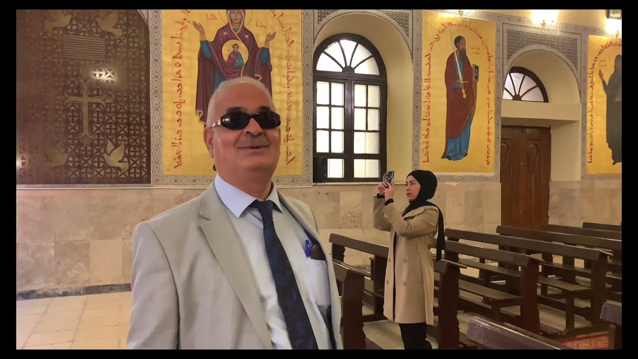 اجواء الكنيسة في محافظه البصرة بمولد نبي عيسى  ؏َـليۿ سلام