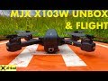 Another New MJX Quad!! MJX X103W GPS Quadcopter Unbox & Flight Test Video