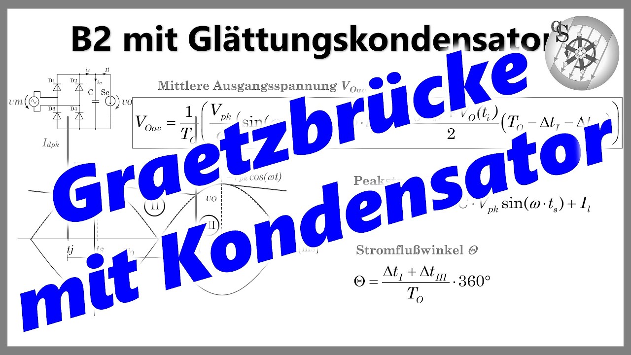Graetzbrücke mit Glättungskondensator