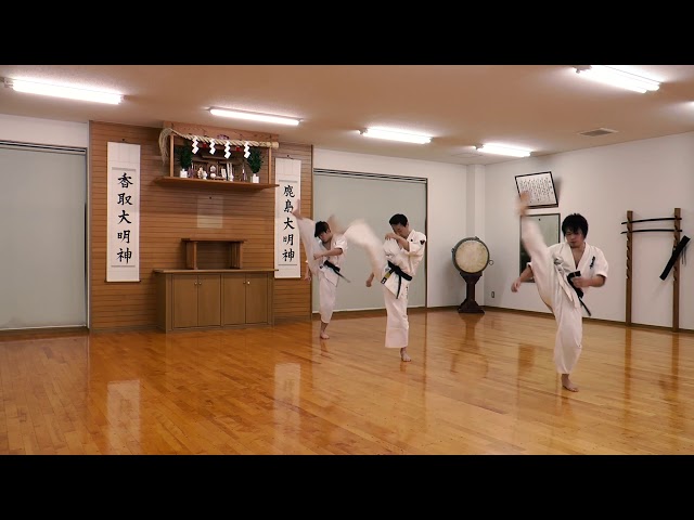 大石代悟範士 前蹴上げ／前蹴り 極真空手大石道場 世界総極真 - YouTube