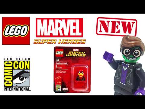 Lego San Diego Comic Con Deadpool The Duck Exclusive Minifigure Revealed 
