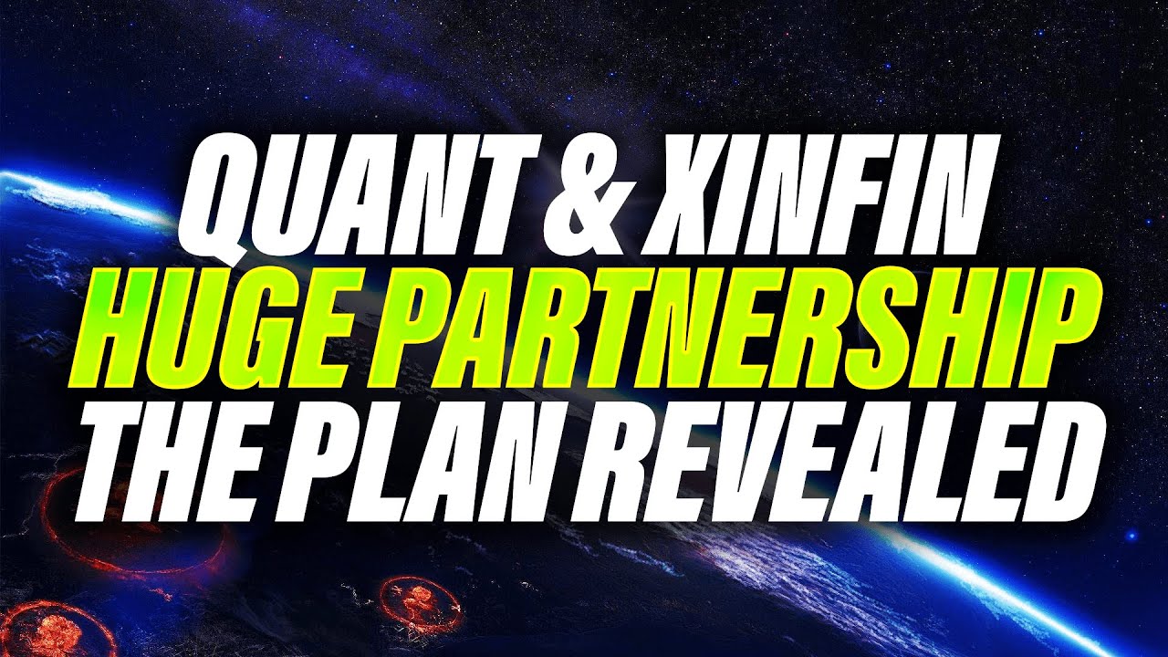  QUANT XINFIN MASSIVE PARTNERSHIP THE SECRET PLAN IS OFFICIALLY 