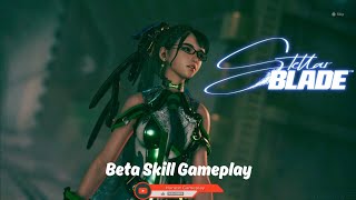 Stalker Boss Fight Beta Skill Gameplay - STELLAR BLADE PS5 Demo Beta Core Skill Boss Fight (4K HDR)