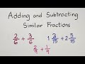 Understanding Similar Fractions