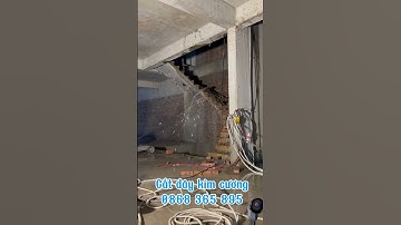 Cắt dây kim cương #catdaykimcuong #catbetong