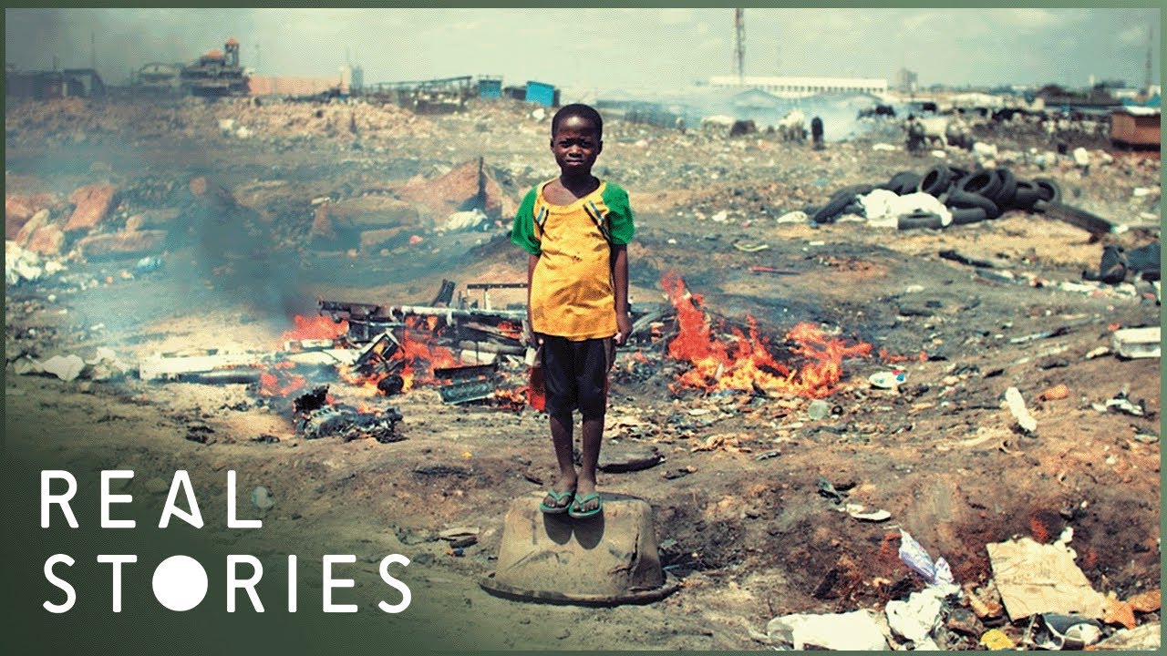 Living On Ghana's Largest E-Waste Scrapyard (Reggie Yates Documentary) | Real Stories