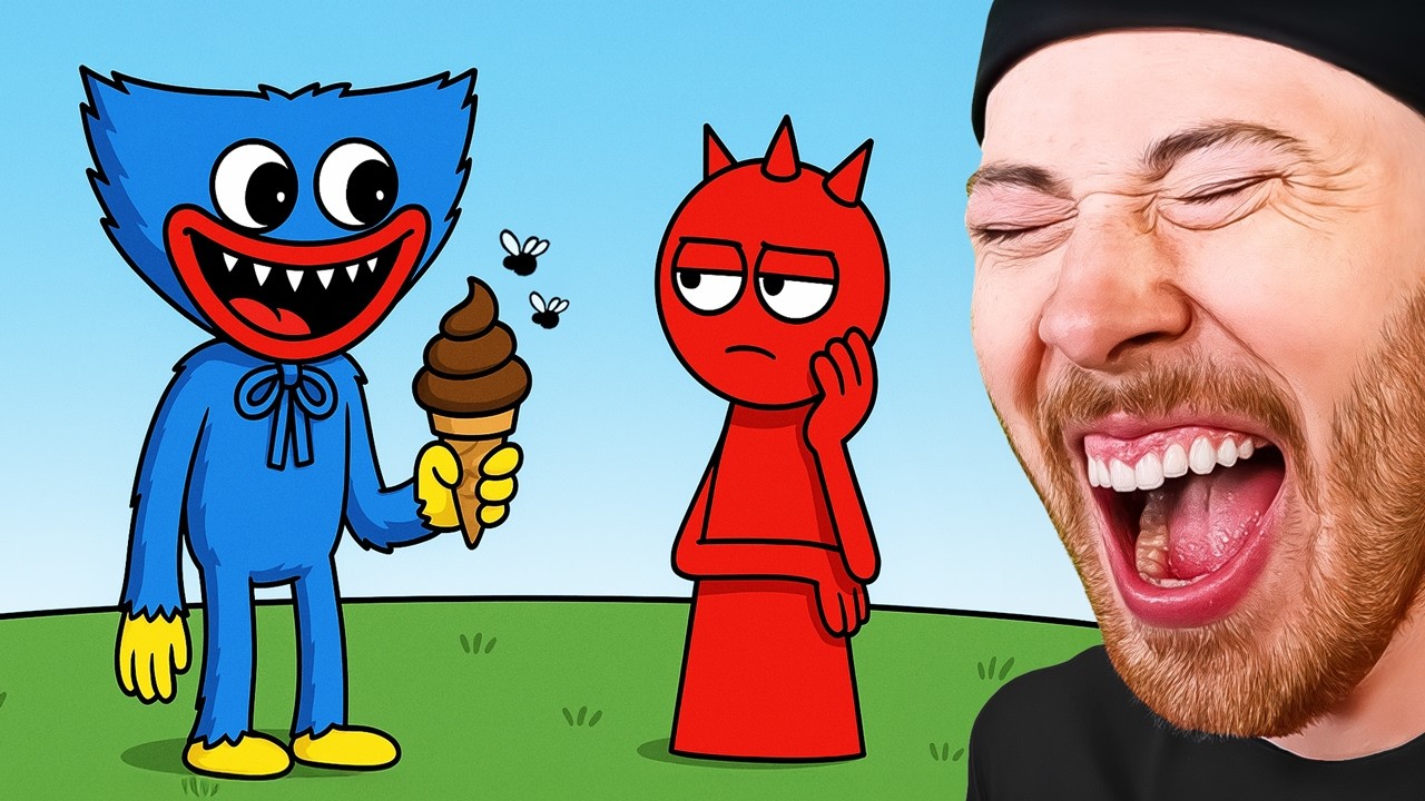 Sprunki VS POPPY PLAYTIME! *FUNNY ANIMATION*