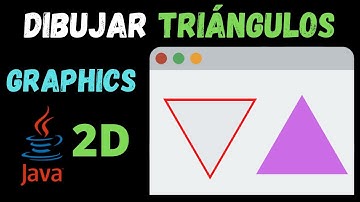 Gráficos en Java - Parte 5  Triángulos