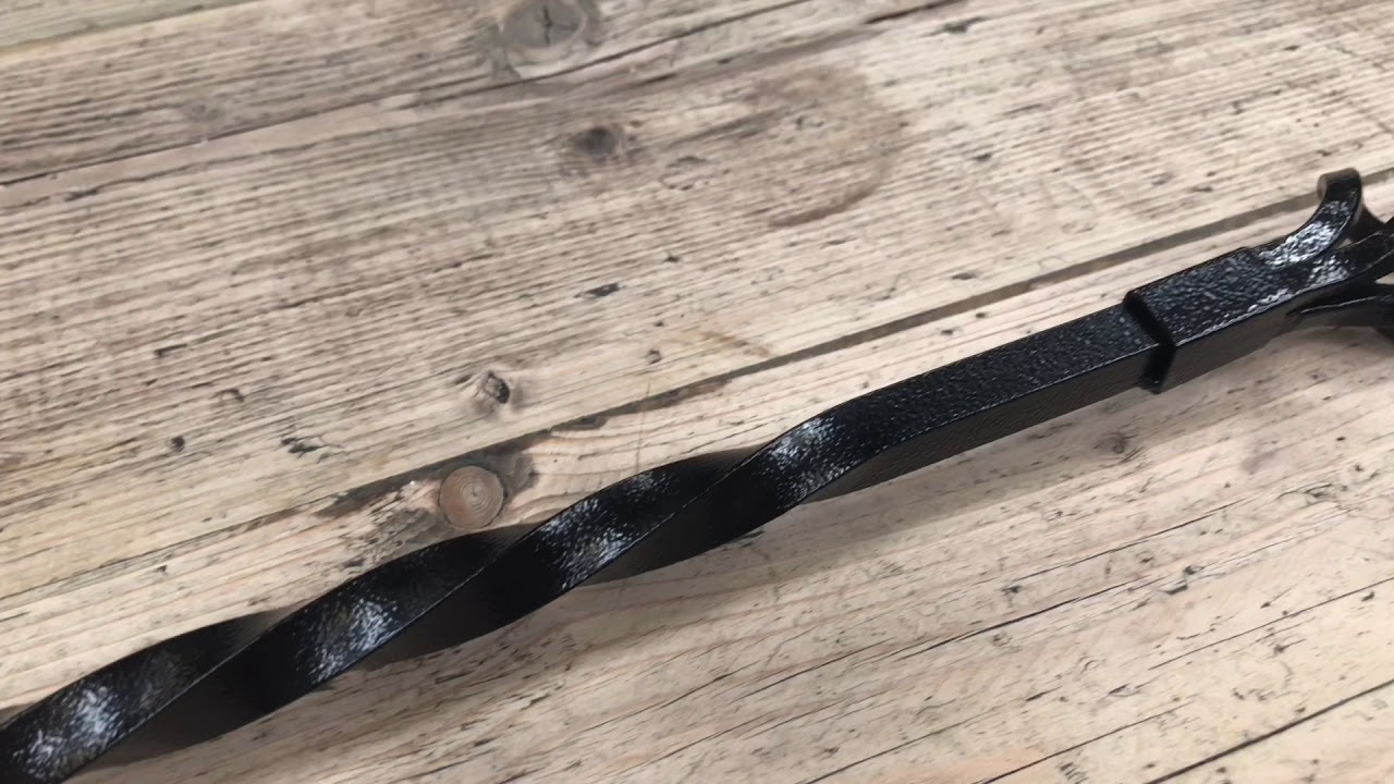 ‘Cavendish’ Single Basket Stair Spindle in wrought iron. - YouTube