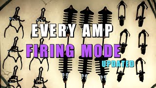 [Warframe] Every amp firing mode (with some details)  [1/3]  The Systems of Warframe