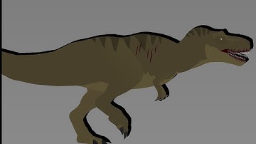 Stick Nodes: T-Rex Walking Animation