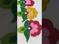rangoli border design।।#shortvideo #rangoli#shorts#rangoli #rangolidesigns #easyrangoli #diwali #diy