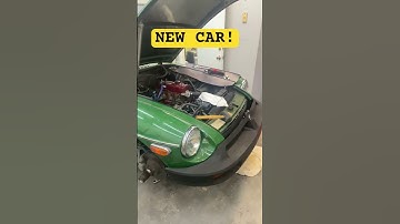 MGB IN THE SHOP! #newcar #mg #british #lowtechgarage