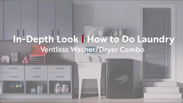 LG Washer Dryer Combo How to Use | In-Depth