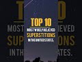 10 خرافات رایج در آمریکا در حال حاضر